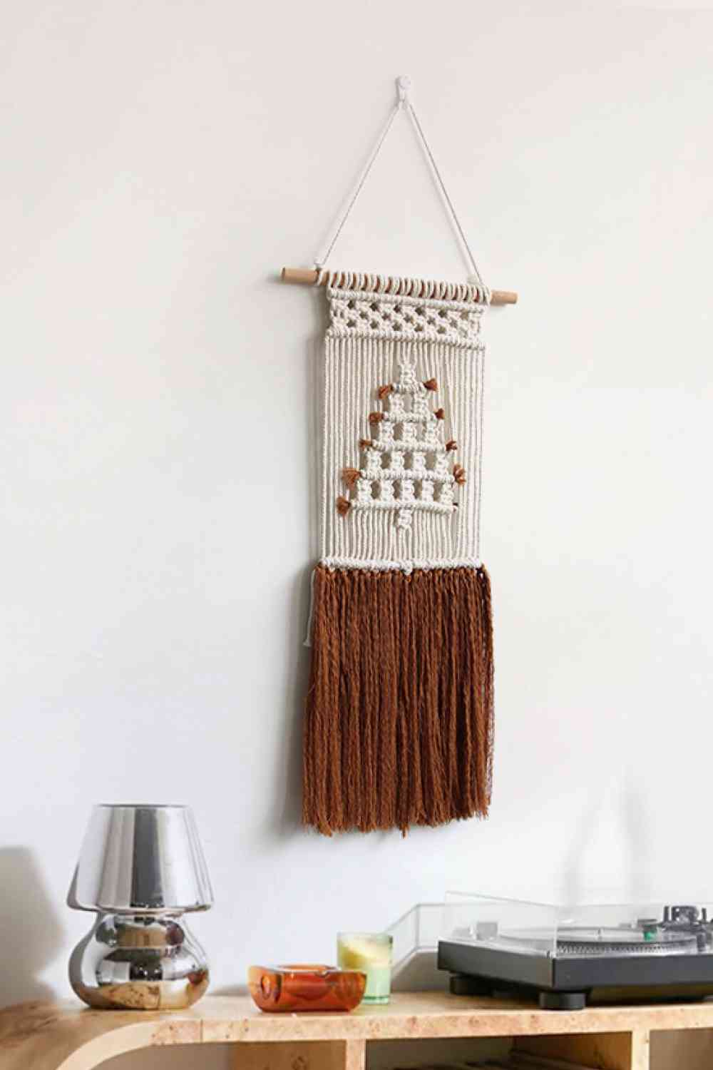 Macrame Fringe Wall Hanging