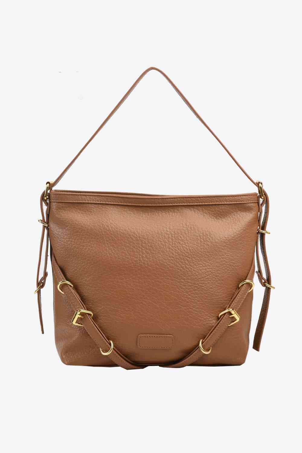 Large PU Leather Crossbody Bag