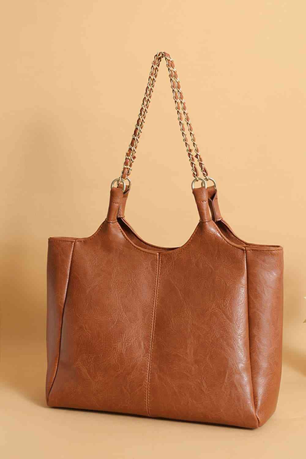 PU Leather Tote Bag