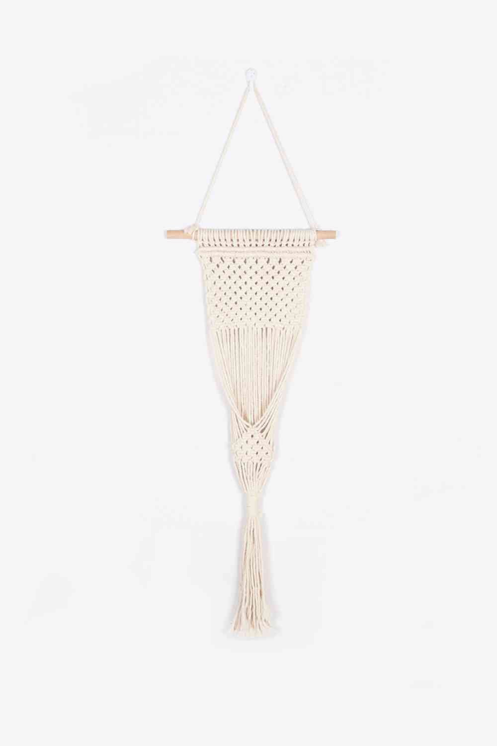 Macrame Basket Wall Hanging