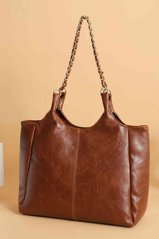 PU Leather Tote Bag