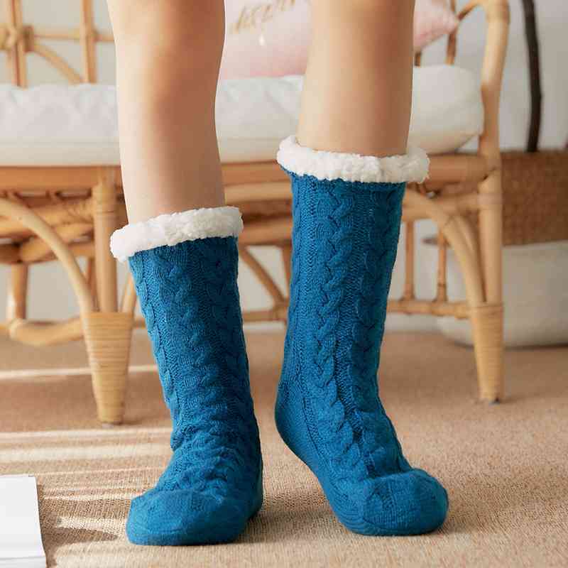 Contrast Winter Socks