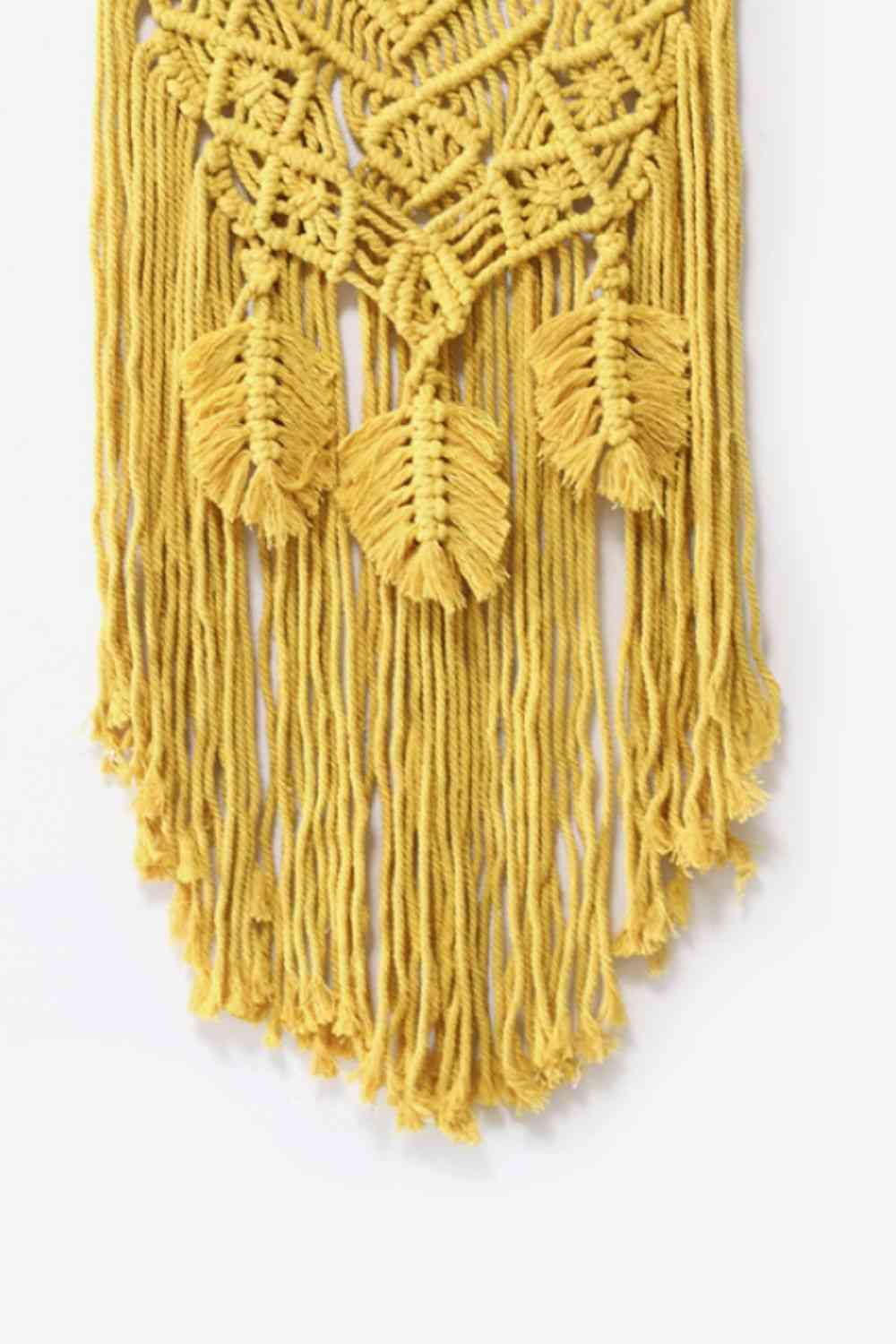 Fully Handmade Fringe Macrame Wall Hanging