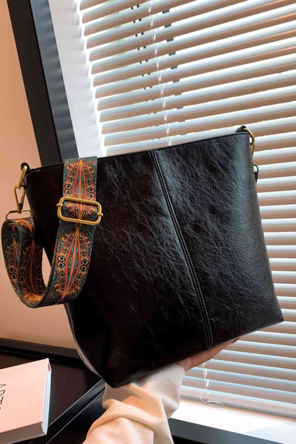 PU Leather Shoulder Bag