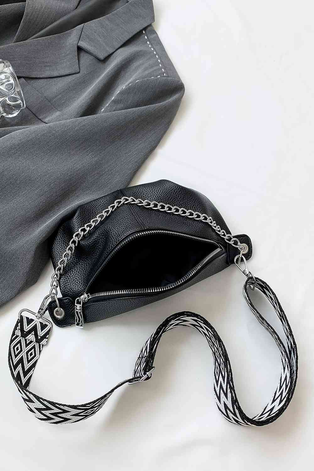 PU Leather Sling Bag